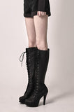 Lace-up Kill Hill Long Boots