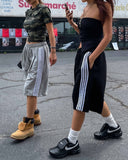 Rush trackline bermuda sweatpants
