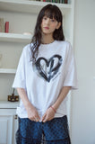 Mono Heart Short Sleeve Tee