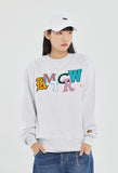 OUT FONT LOGO CREWNECK