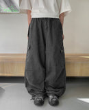 [Unisex] Cordinden Pigment Cargo Wide Pants