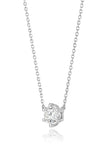 Essence Lab Diamond 14K(W) 0.5ct Solitaire Necklace