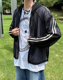 Line hood zip up