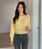 Candy Halter Round Knit