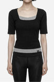 [ EEUN MADE ] Of Layered V Tee