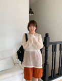 [unisex] Kelpid Summer Net See-through Knit