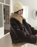 Stack Overfit Belt Fur Leather Mustang