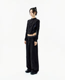 Double-Waisted Jersey Pants