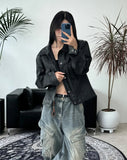 Tola Garment Leather Tracker Jacket