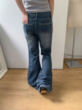Kozle Washing Bootcut Denim Pants