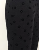 [MADE] Coro Velvet Flower Flower Layered Bootcut Knit Pants