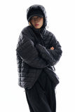 Mountain light hood padding jumper