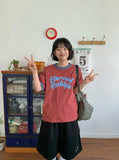 [unisex] Hyop Printing Color Matching Over Short Sleeve Tee