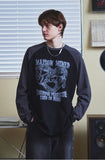 DOODLE RAGLAN LONG SLEEVE TEE