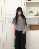Moent 3-Neck Short Sleeve T-Shirt