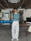 Kid Square Sleeveless Knit