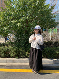 Coritz String Cargo Long Skirt