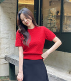 Shudia Round Cable Knit