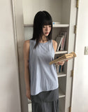 Caro Nylon Slit Layered Wrap Skirt