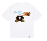 【IMAGINARY X GRAVER】Cut Head Bear Short Sleeve Tee