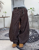 Veron Curved Corduroy Pants