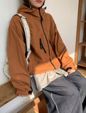 [unisex] Kintoff string hooded wind jumper