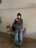 [unisex] Colliden Denim Wide Pants
