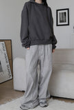 High-neck cut-off hood zip-up