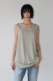 PIGMENT LOOSE FIT SLEEVELESS