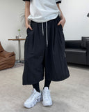 Tian Nylon Track Bermuda Pants