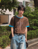 Fourid Star Ringer Short Sleeve T-shirt