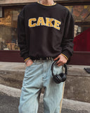 K Color Matching Layered Sweatshirt