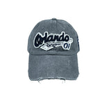 Original damage washed ball cap