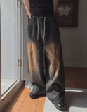 Poco Carpenter Washing Balloon Denim Pants