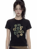 ENDOFTIME_CAMO Slim Short Sleeve Tee