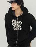 GRAE-S DOT Hood Zip-Up