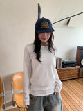 Himm Modal Round Long Sleeve Tee