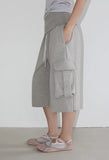 PIGMENT FOLD BERMUDA PANTS
