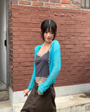 Kiu Slim Fit Rib Lace Sleeveless