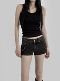 Tannley cot ribbed sleeveless