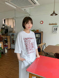 [unisex] Magelli Printed Over Short Sleeve Tee
