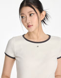 W Basic Ringer T-shirt