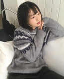 Renti Wool Angora Nordic Jacquard Knit