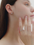 [Premium Plating] H Edition AB(W) Twine Ring