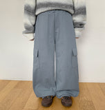 Minne banding cargo wide pants