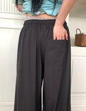 Paulbe Wide Banding Pants