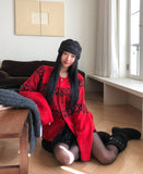 Meritz Wool Argyle Cardigan