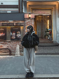 Fleece Knit Cable Earmuffs