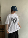 [unisex] Hapipo Heart Over Short Sleeve Tee