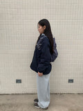 Hinyu Check Reversible Padded Jacket